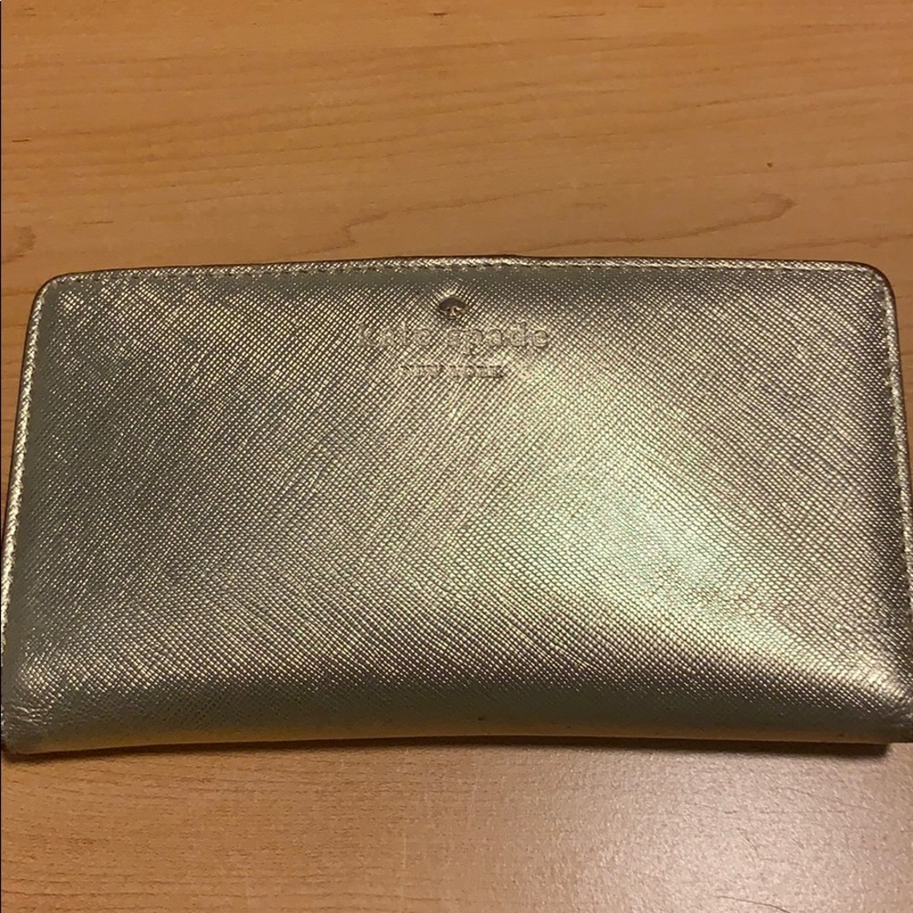 KATE SPADE GOLD WALLET